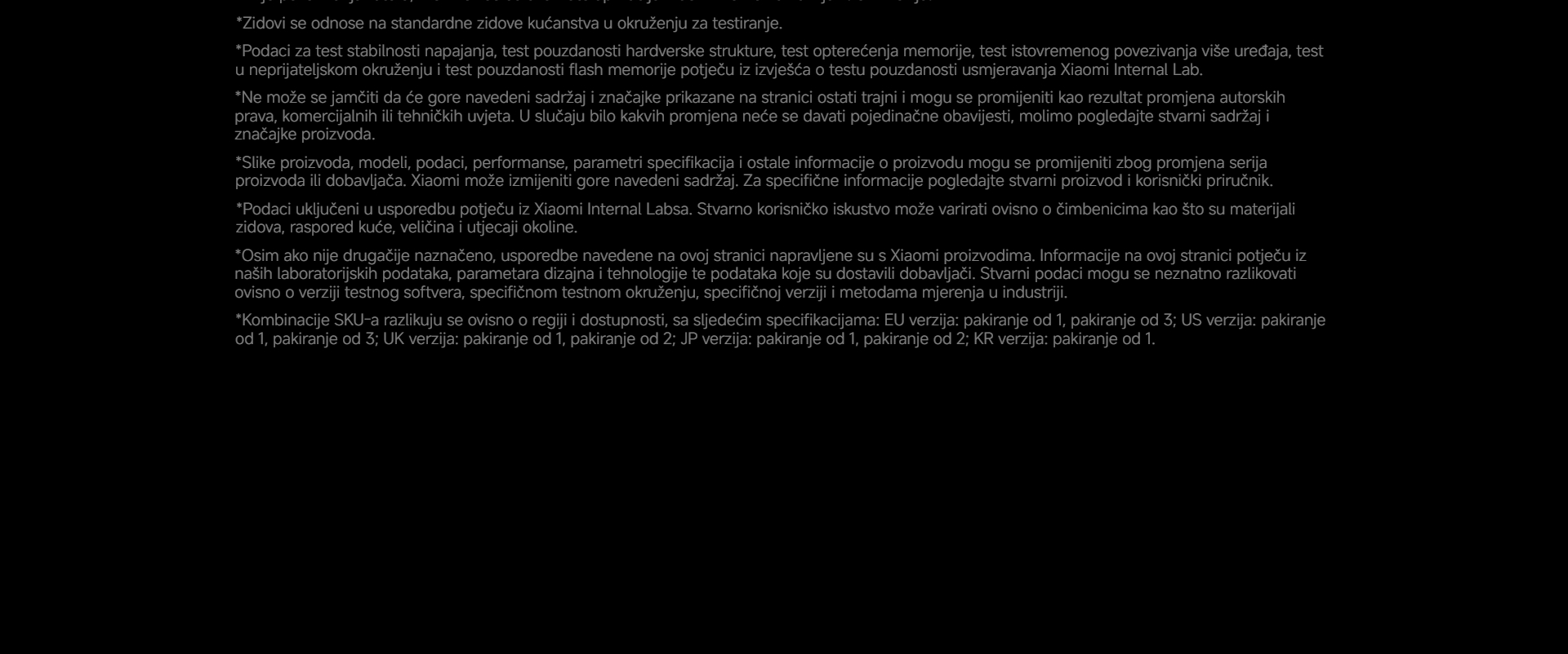 Xiaomi Mesh System BE3600 Pro opis 1